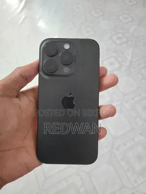 অ্যাপল আইফোন ১৫ প্রো ১২৮ জিবি ব্ল্যাক