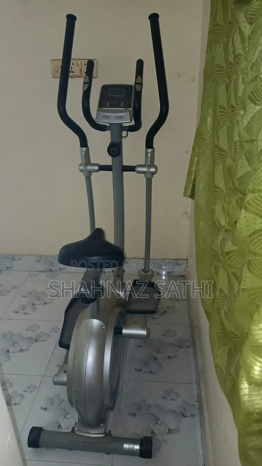 Life Fit Elliptical Exercise Bike Used – In Good Condition