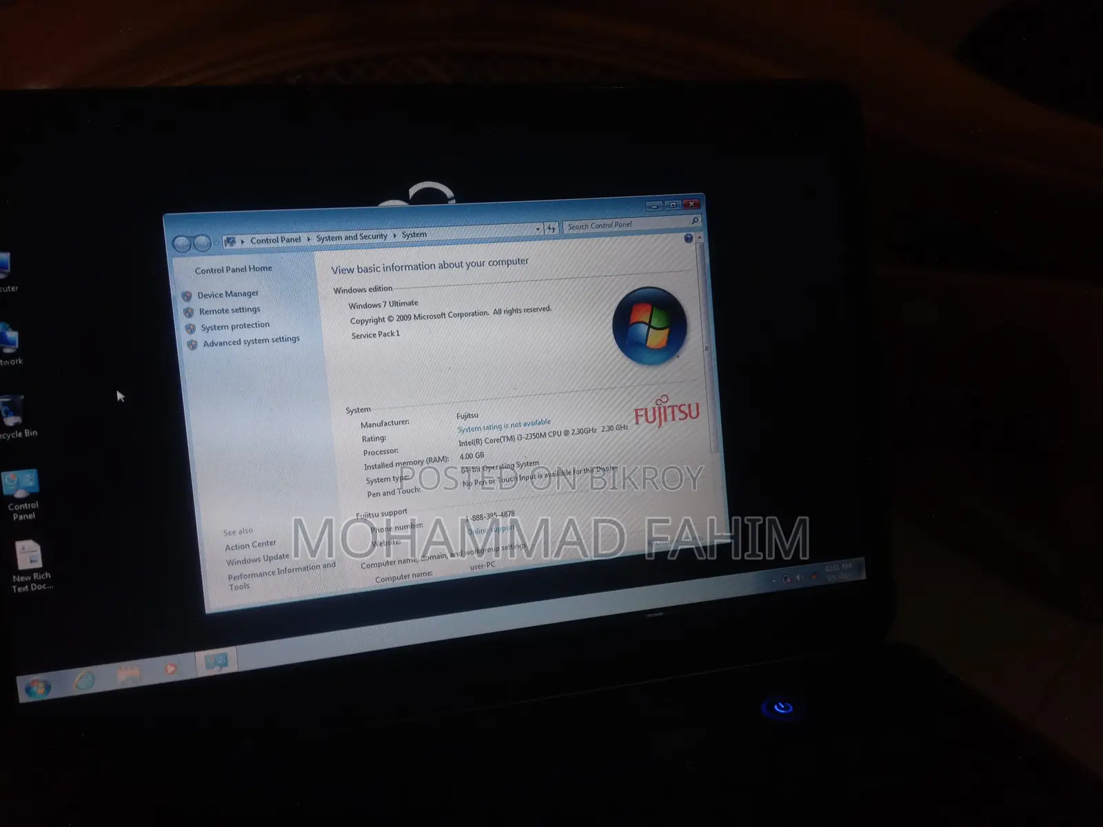 Fujitsu Lh531 Series