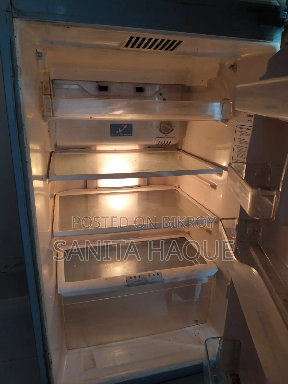 Refrigerator for sale