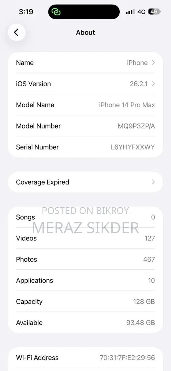 Apple iPhone 14 Pro Max (Used)