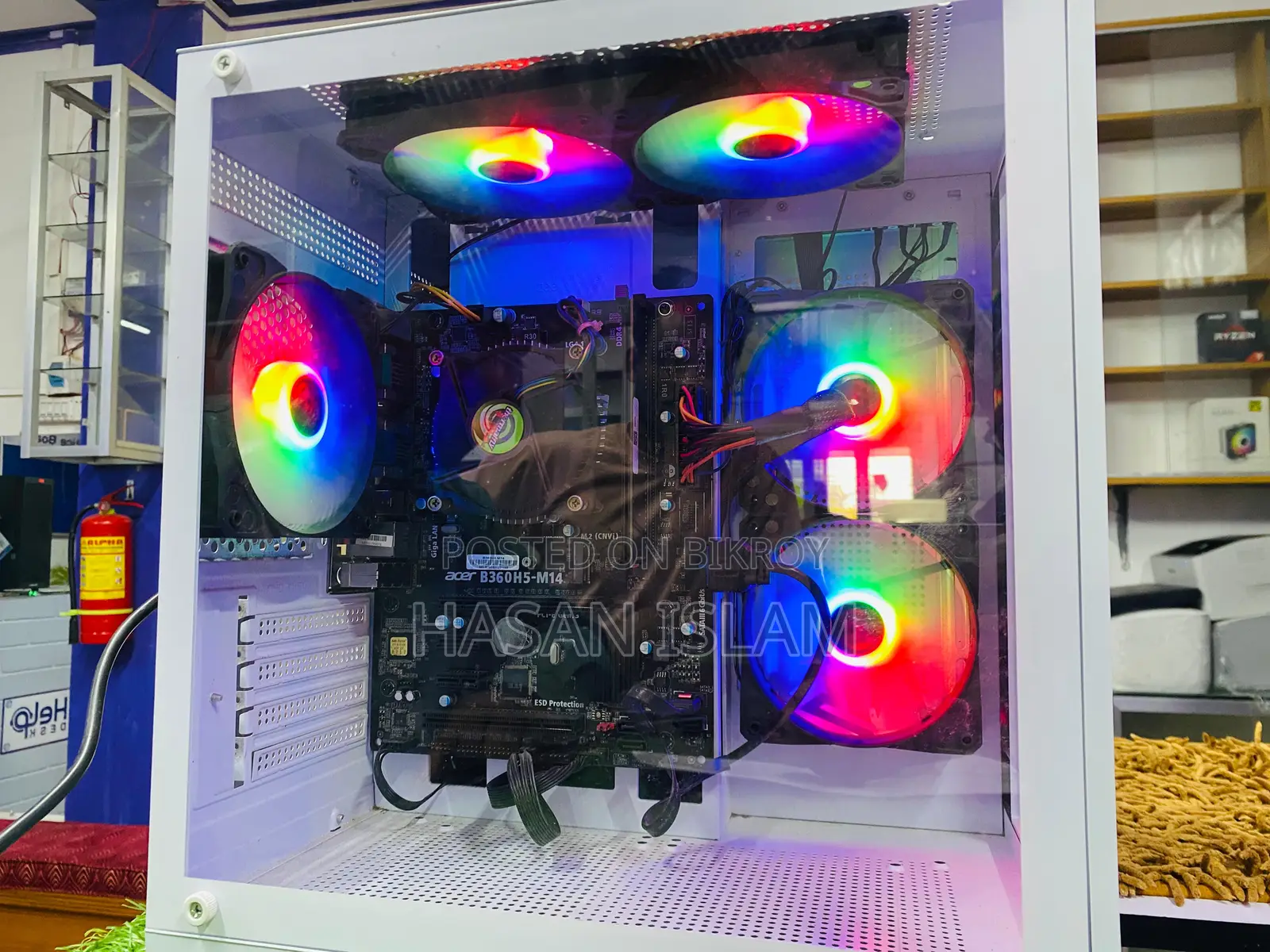 বিক্রি হবে I7 8th Gen Rgb Desktop Pc