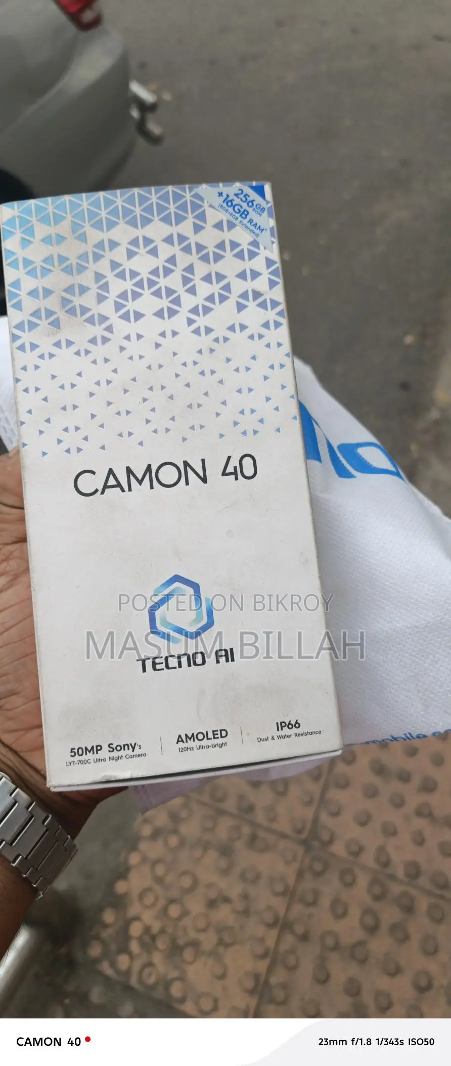 Tecno Camon 40 (Used)