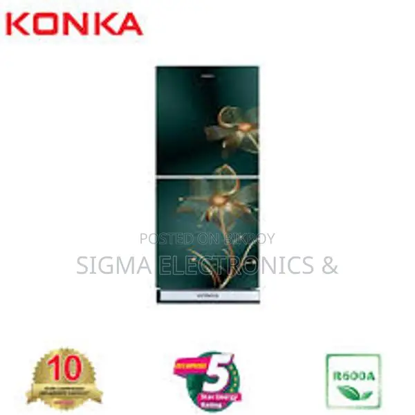 KONKA Refrigerator-2-Door, Bottom Freezer (200 Ltr)