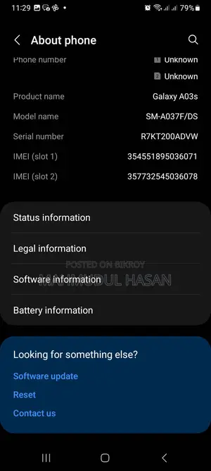Samsung Galaxy A03 (Used)