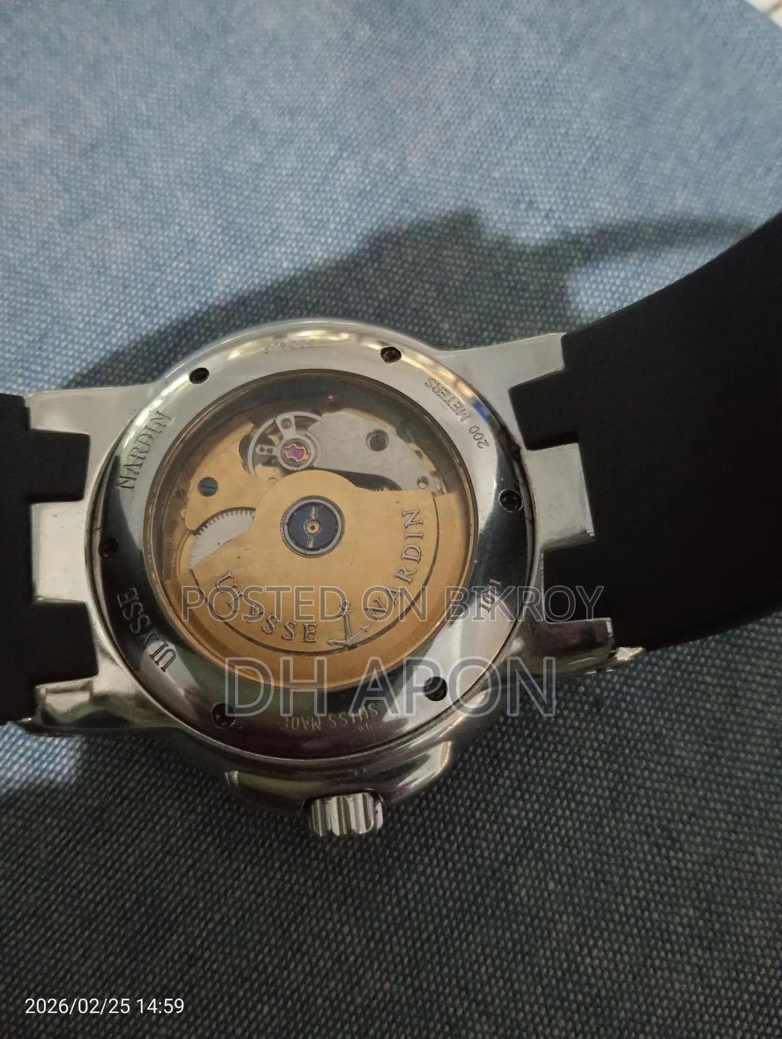 Ulysse Nardin Watch Swiss Made