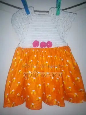 Crochet Half-Body Dress.