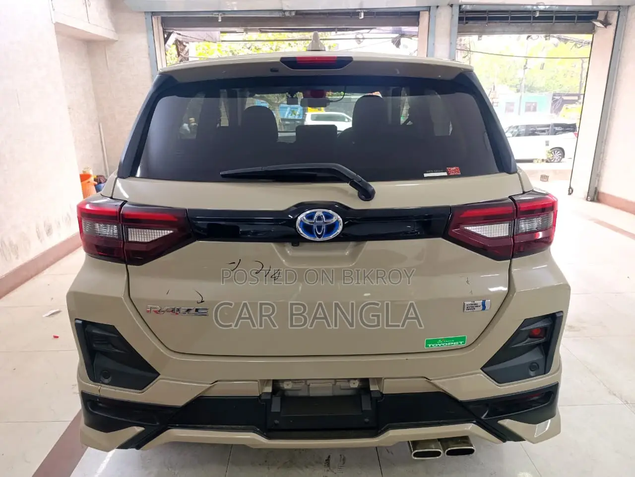 টয়োটা রাইজ জেড রেডি শোরুম ২০২২