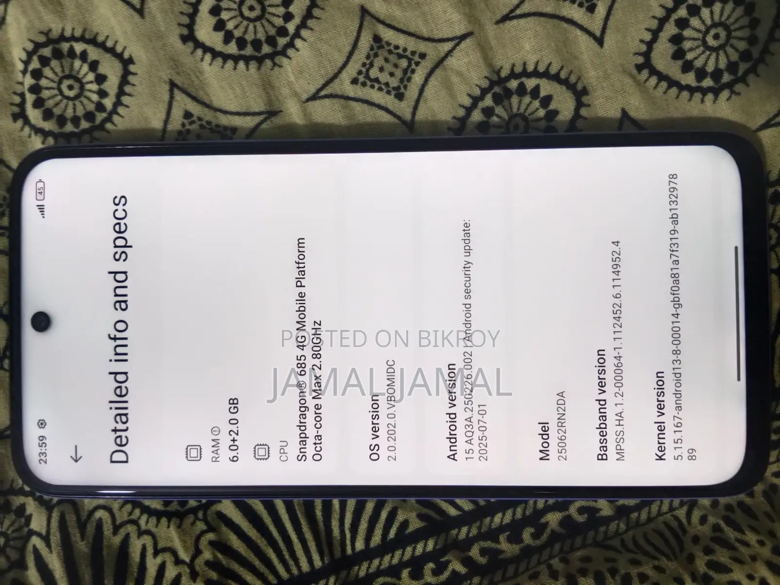 Xiaomi Redmi 15 4G (Used)