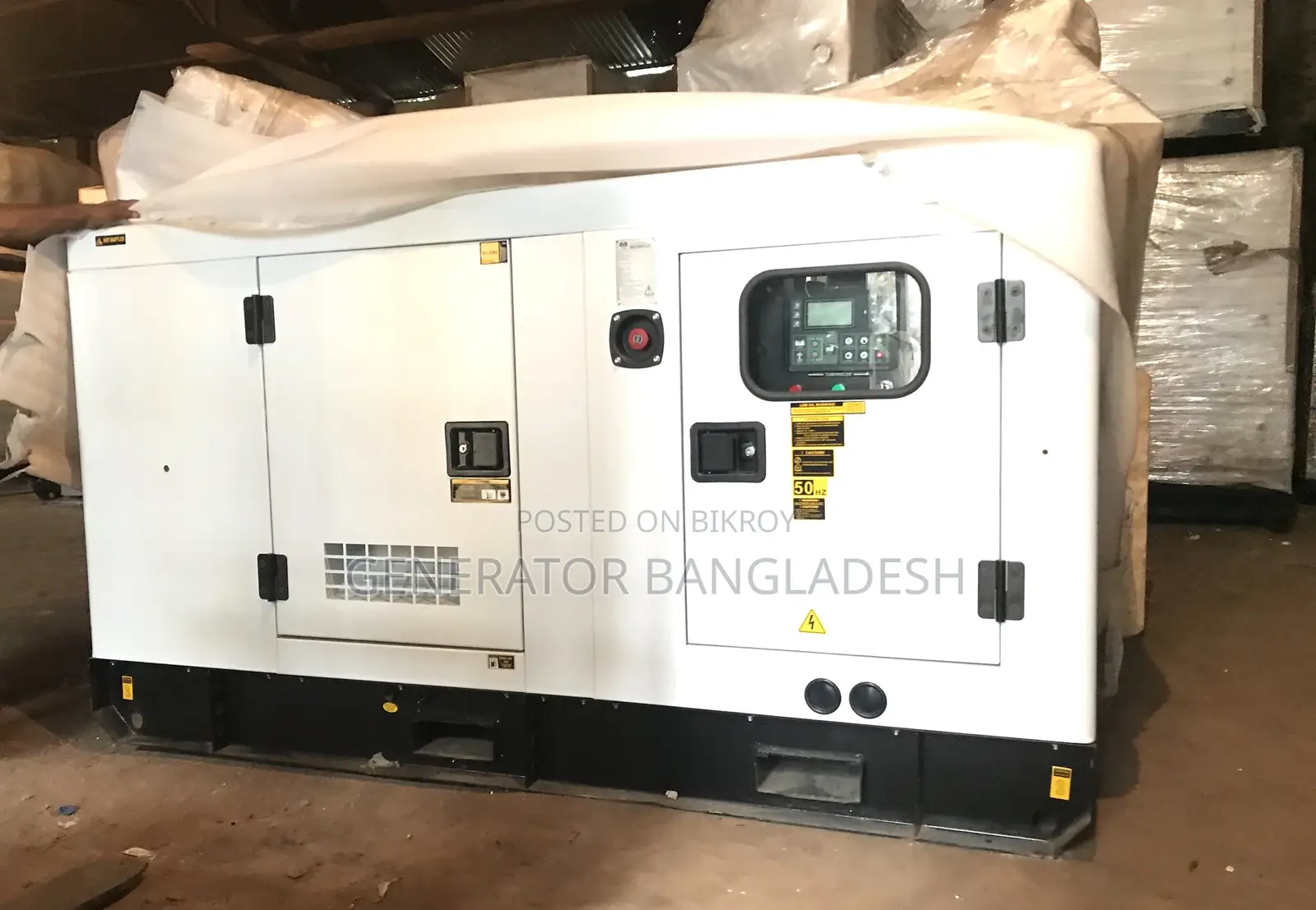 30 kVA Super Silent PERKINS UK Generator, Foreign Canopy