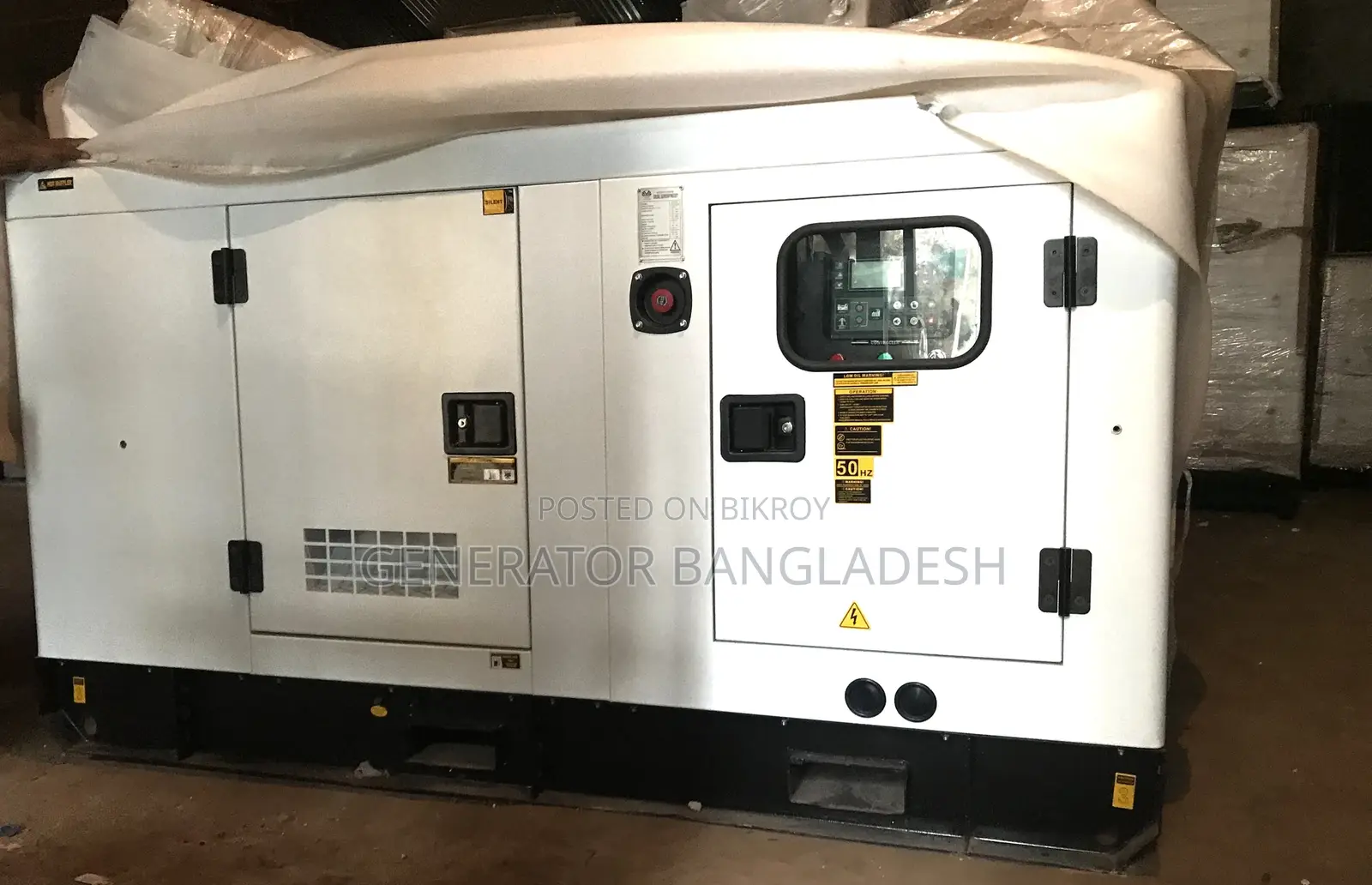 30 kVA Super Silent PERKINS UK Generator, Foreign Canopy