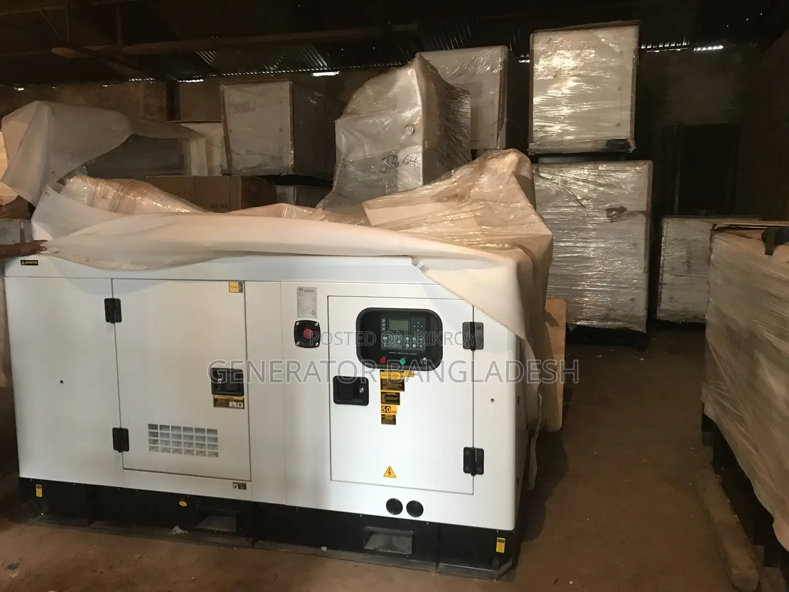 30 kVA Super Silent PERKINS UK Generator, Foreign Canopy