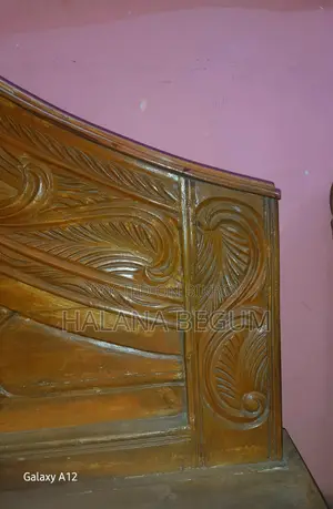 Teak Wood Bed 6ft x 7ft.