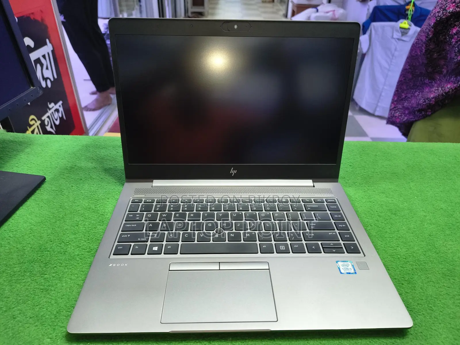 HP Zbook 14u G6=i5 8gen: 256ssd/8gb ram