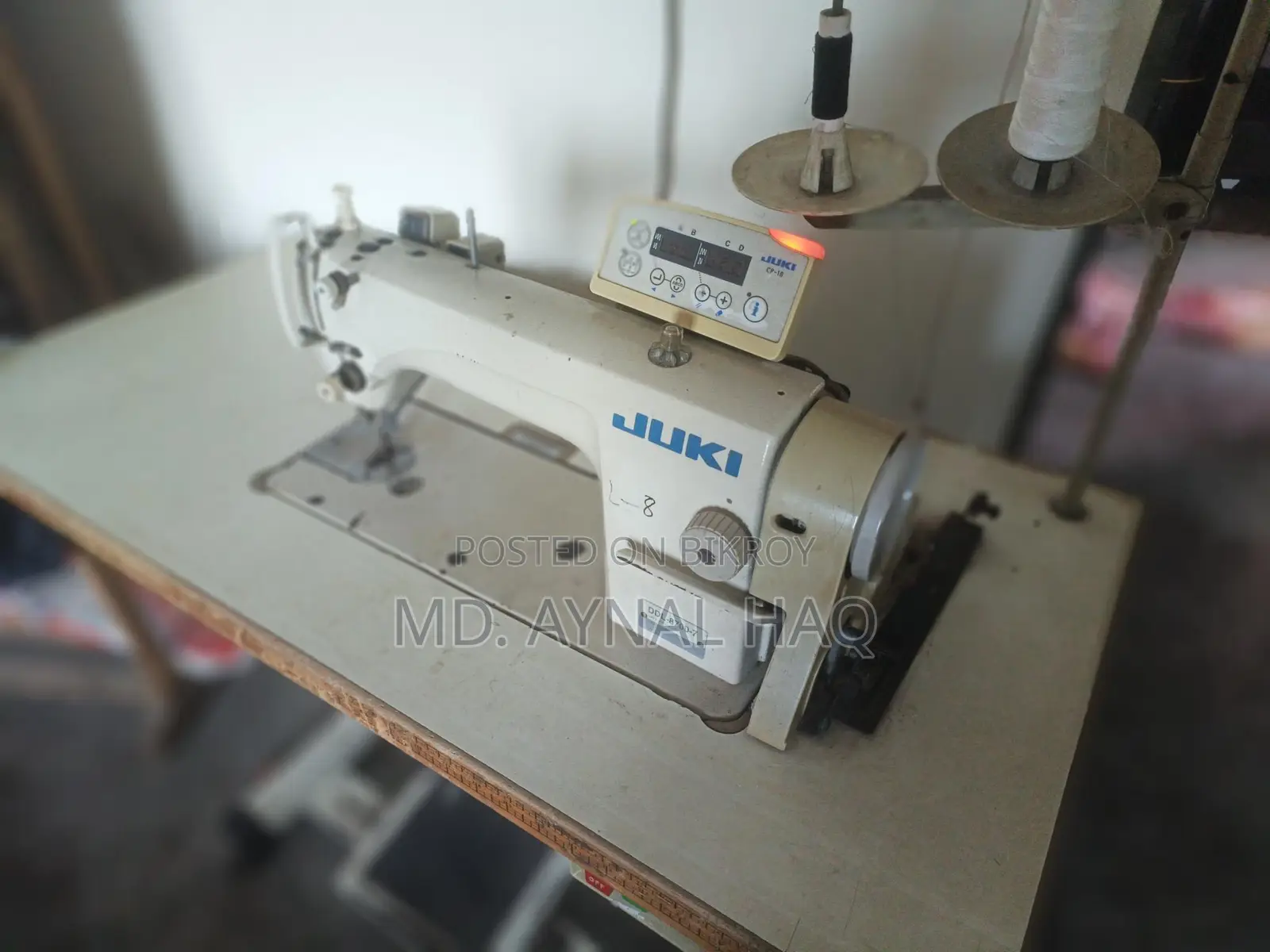 JUKI Plain Machine, Model- DDL-8700-7, Brand- Made In Japan.