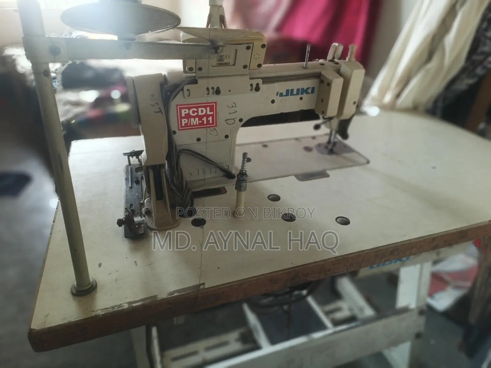JUKI Plain Machine, Model- DDL-8700-7, Brand- Made In Japan.