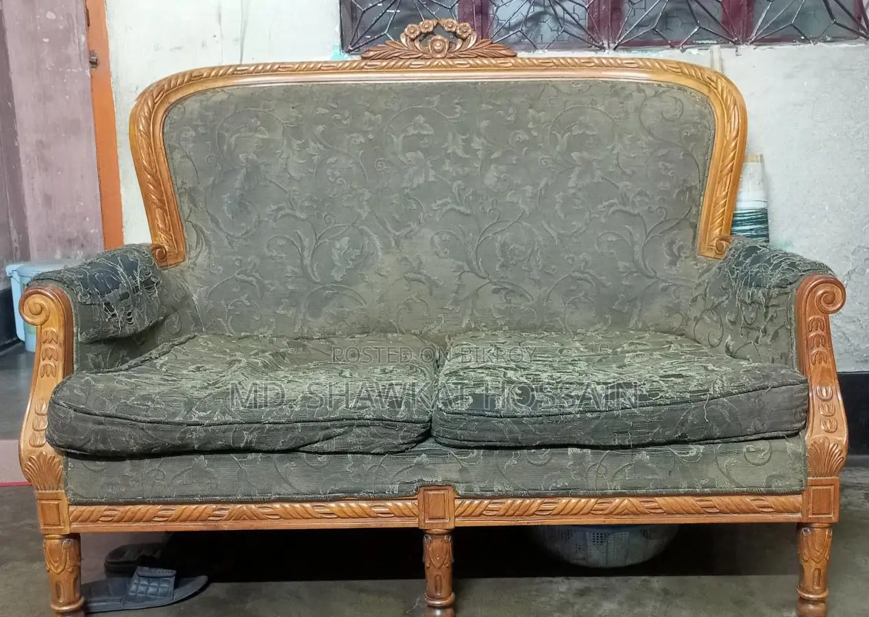 Premium Teak Wood Sofa Set from Chittagong