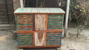 Wooden and Bamboo Cage