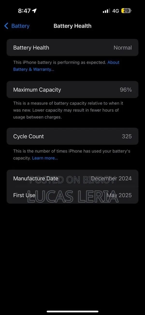 Apple iPhone 16 Pro Max (Used)