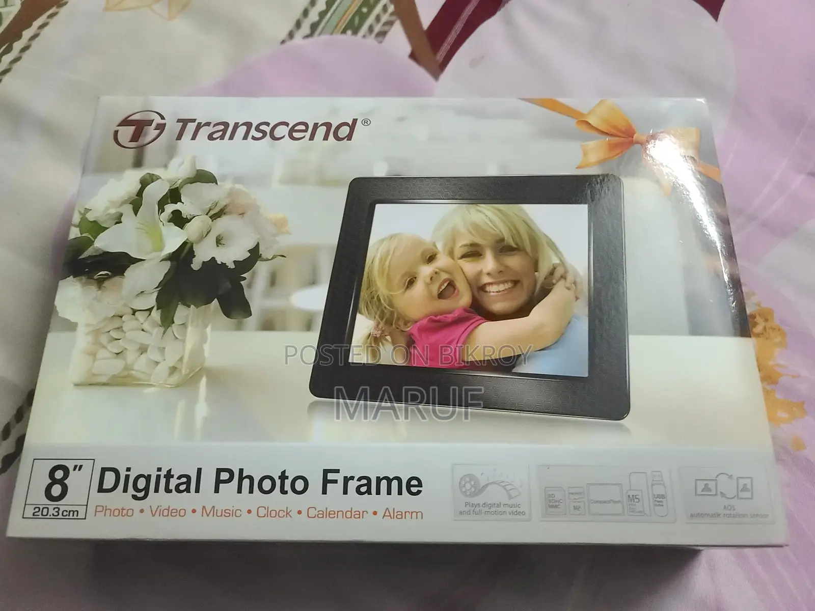 Transcend Digital Photo Frame 8 Inch