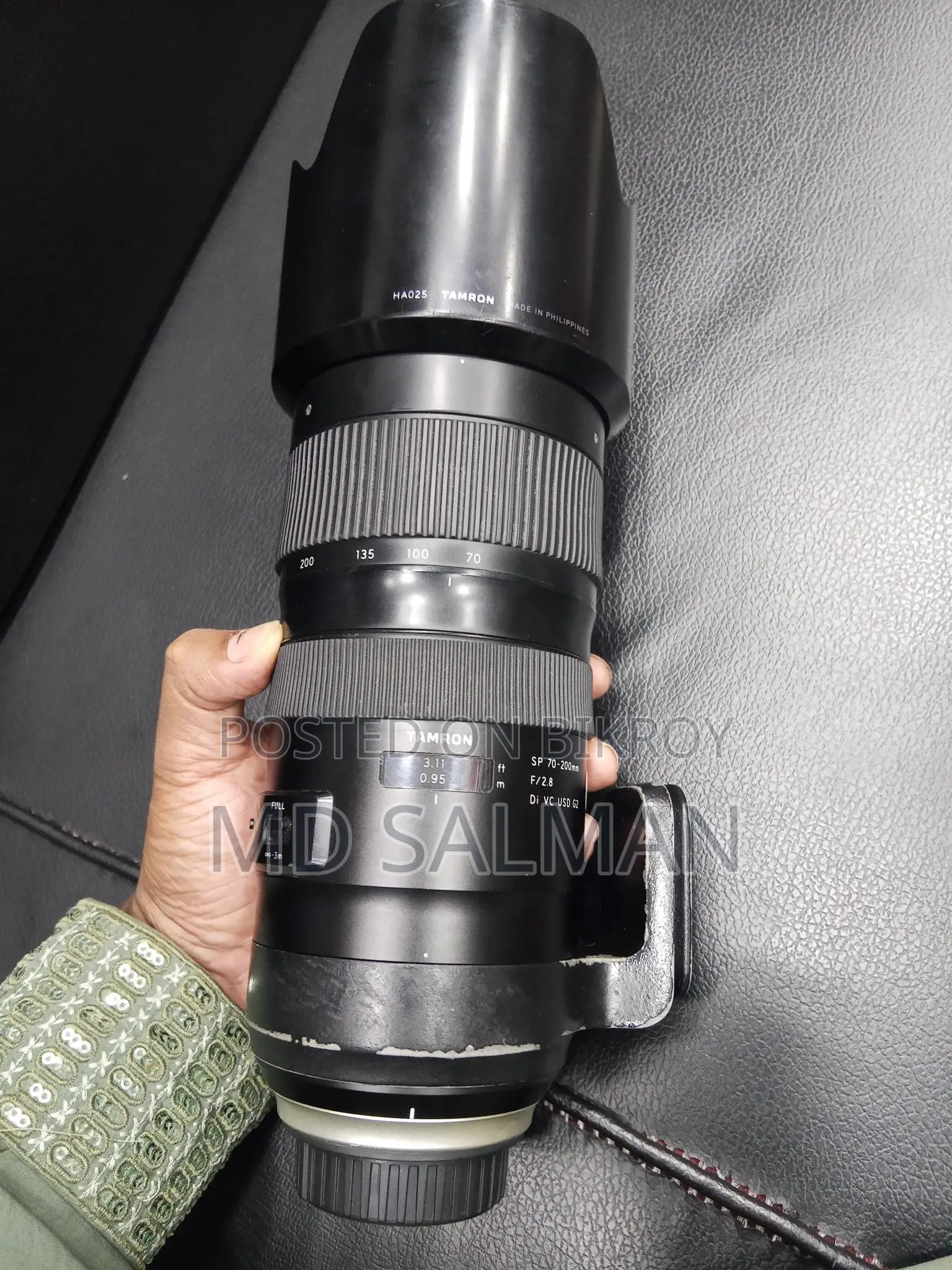 Tamron SP 70-200mm F/2.8 Di Vc USD G2 Lens