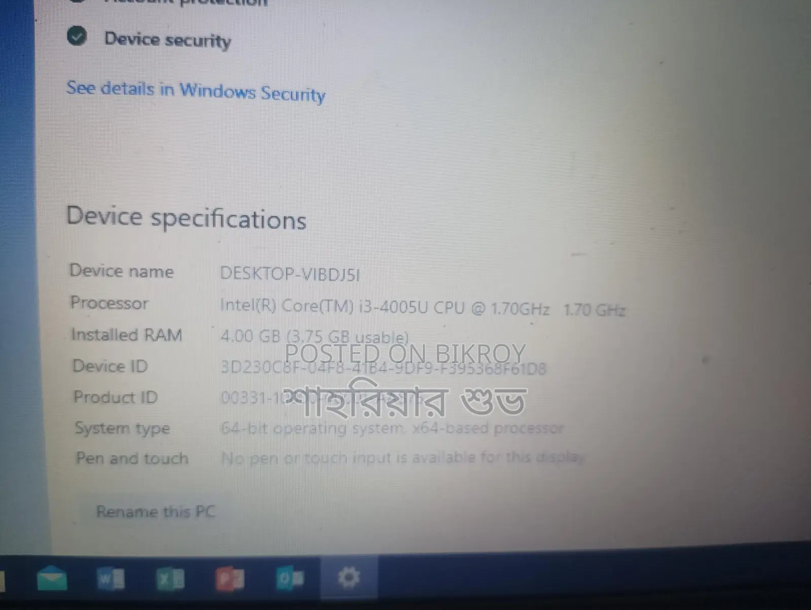 Lenevo Thinkpad Laptop