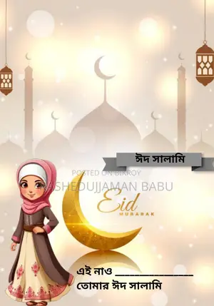 Eid Salami Card 10 Pieces