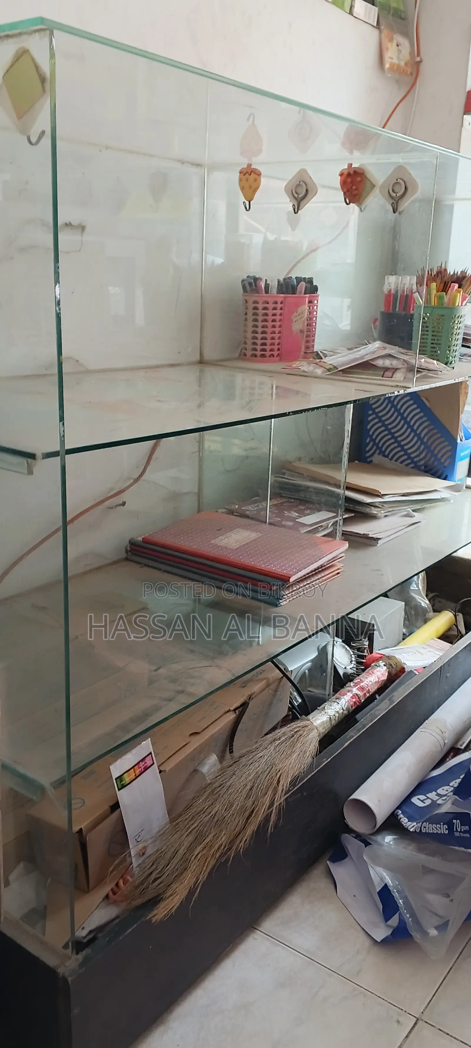 Glass display rack for sale