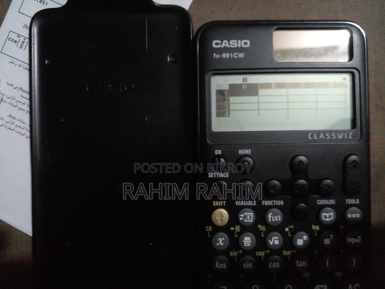 fx-991CW Calculator