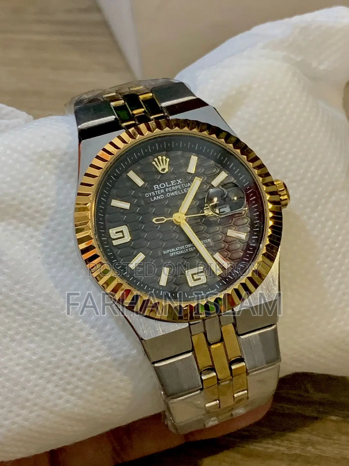 Rolex ঘড়ি নতুন ফিক্সড