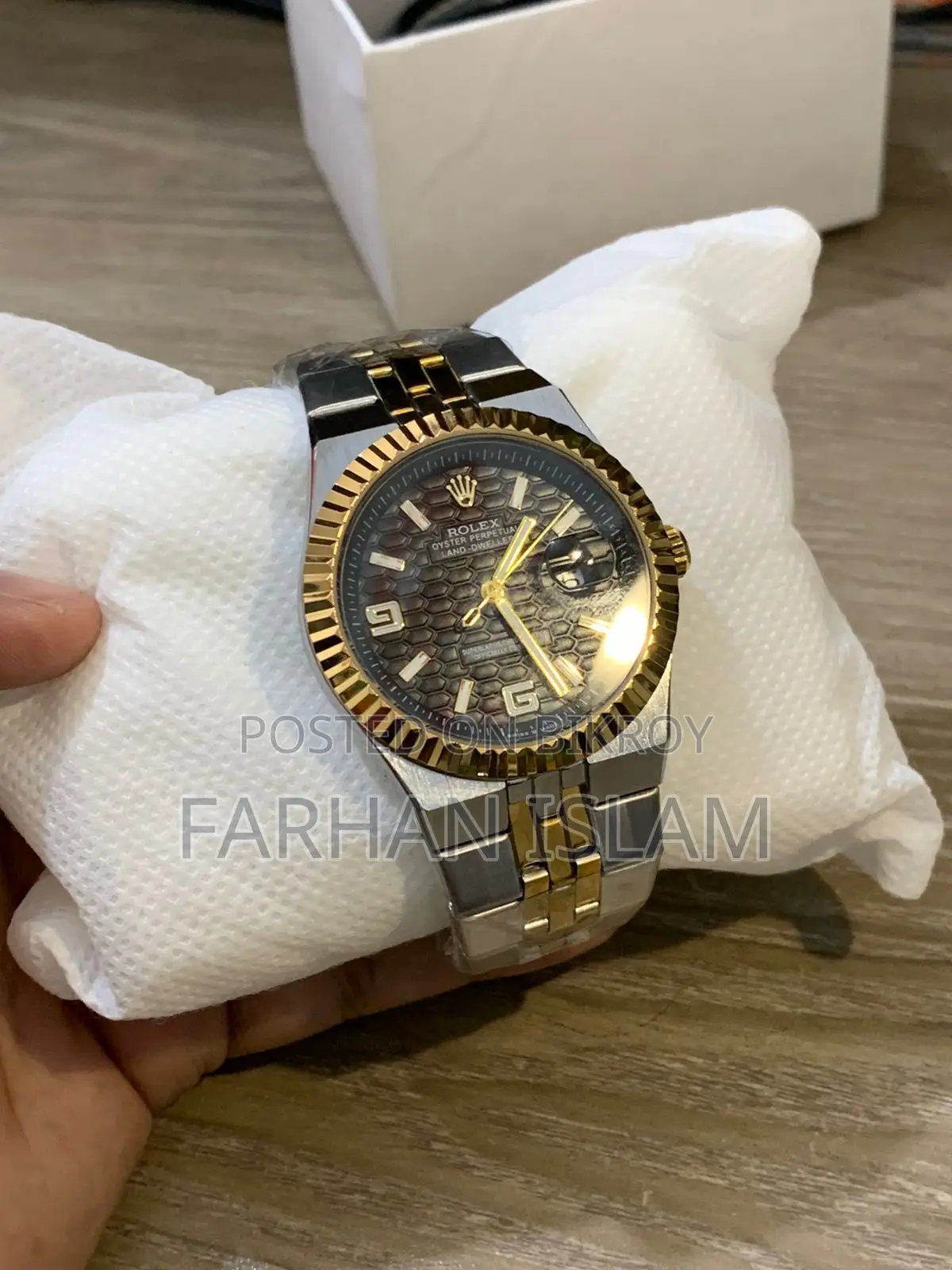 Rolex ঘড়ি নতুন ফিক্সড