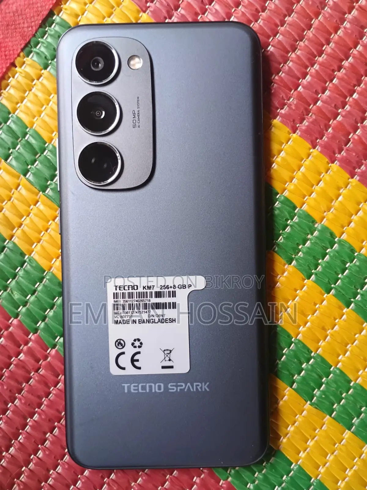 Tecno Spark 40 Pro+ . (Used)