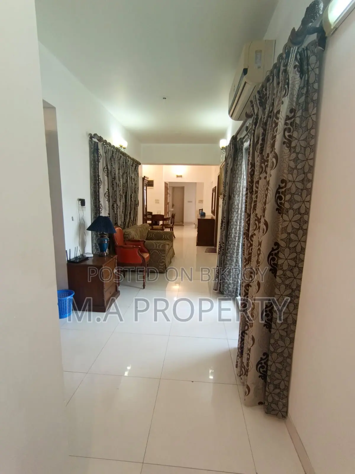 Fully Furnished 3-Bedroom Apartment for Rent in Gulshan-1