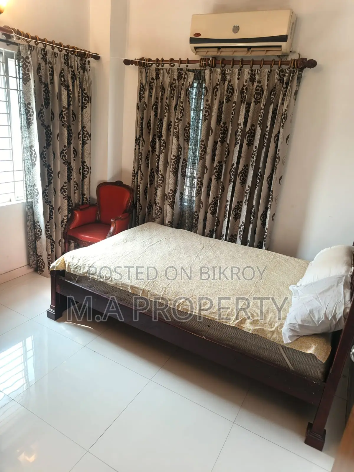 Fully Furnished 3-Bedroom Apartment for Rent in Gulshan-1