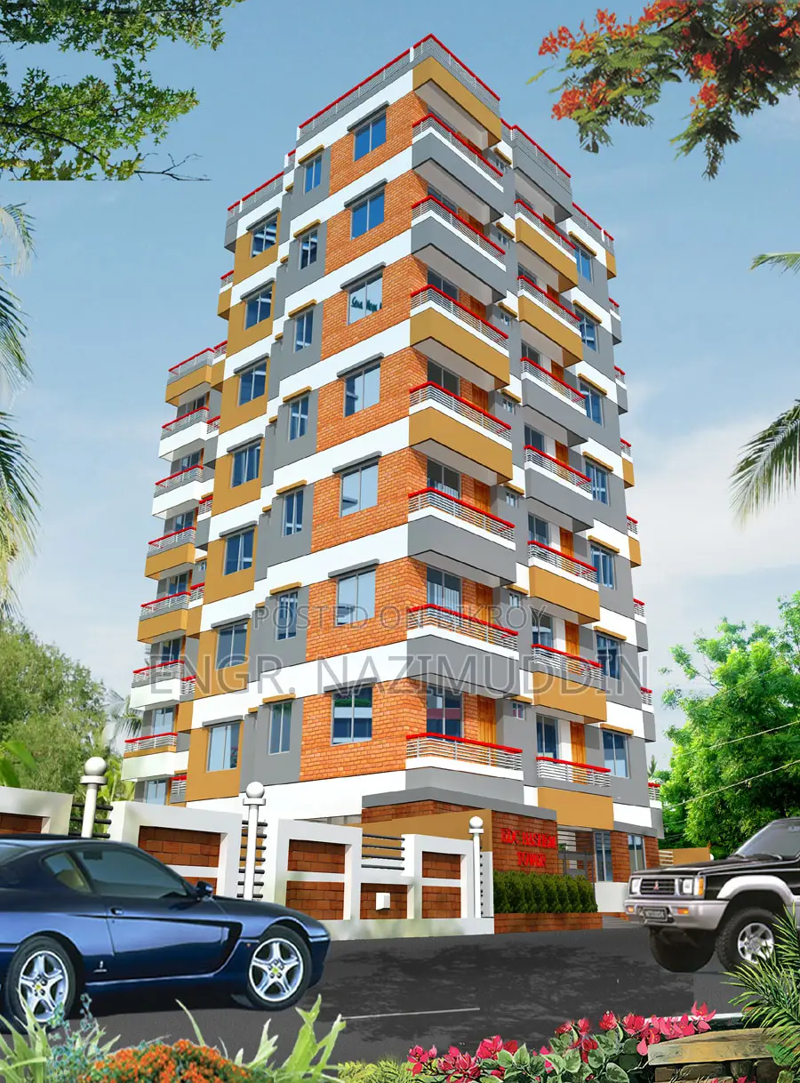 Modern flat for sale in Khilgaon Goran, lightly used
