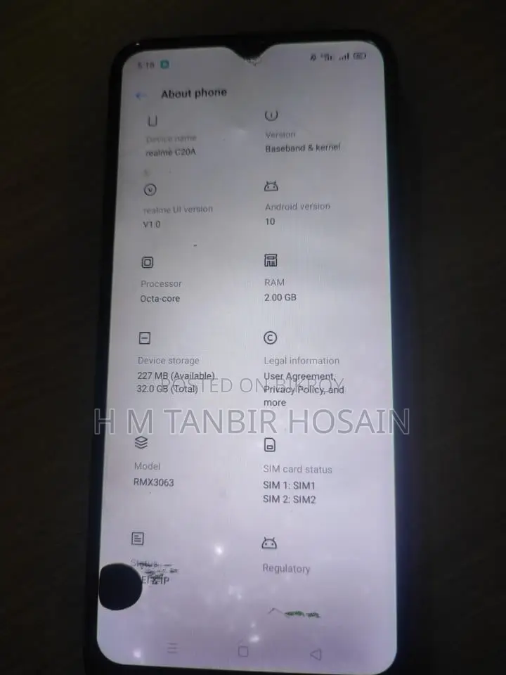 Realme C20A (Used)