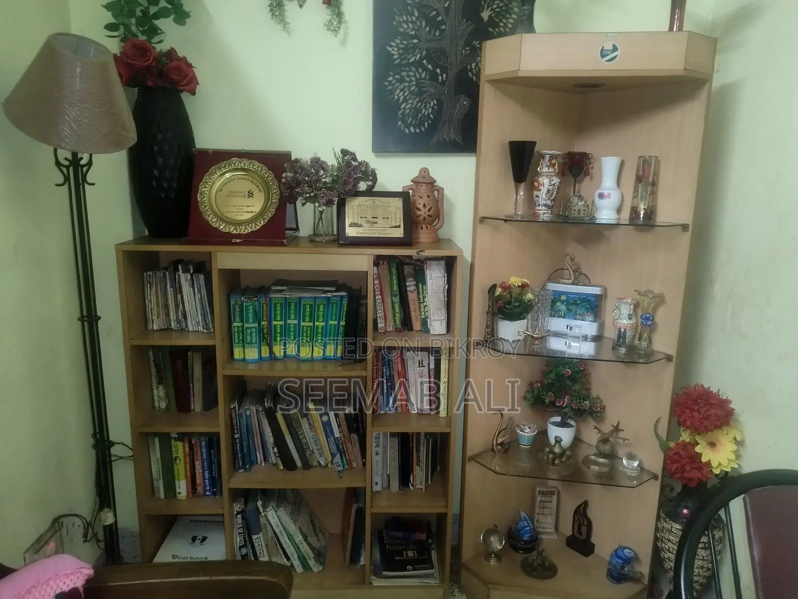 Otobi Book Shelf and Corner Showcase