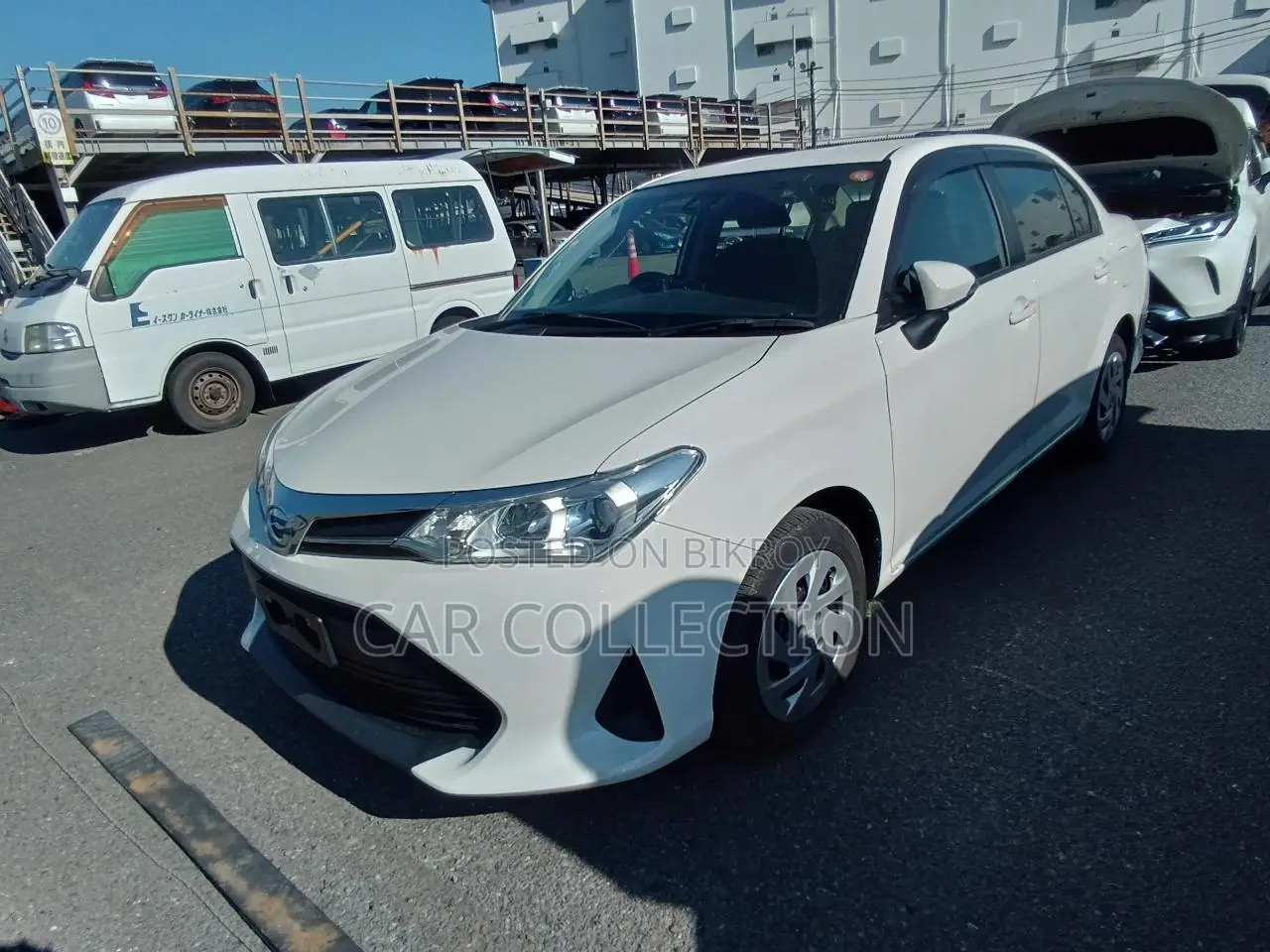 Toyota Axio Ex Hybrid White 2023