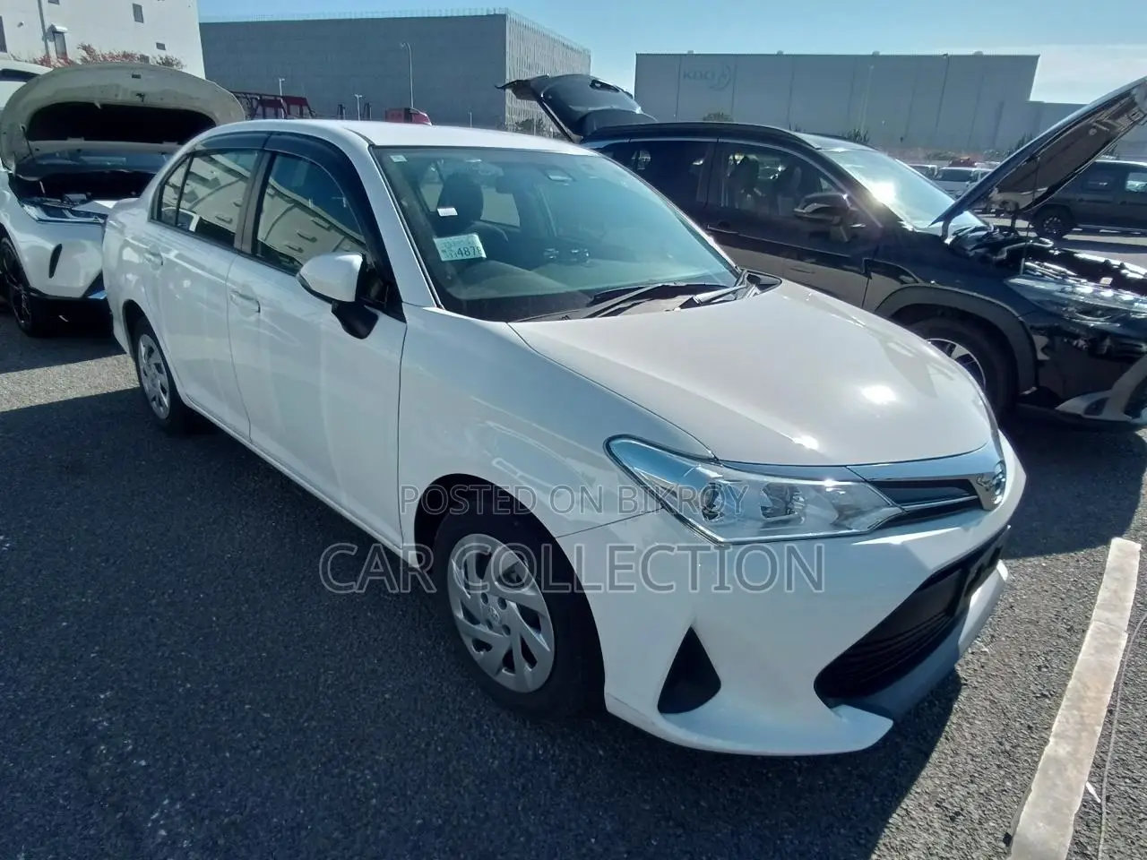 Toyota Axio Ex Hybrid White 2023