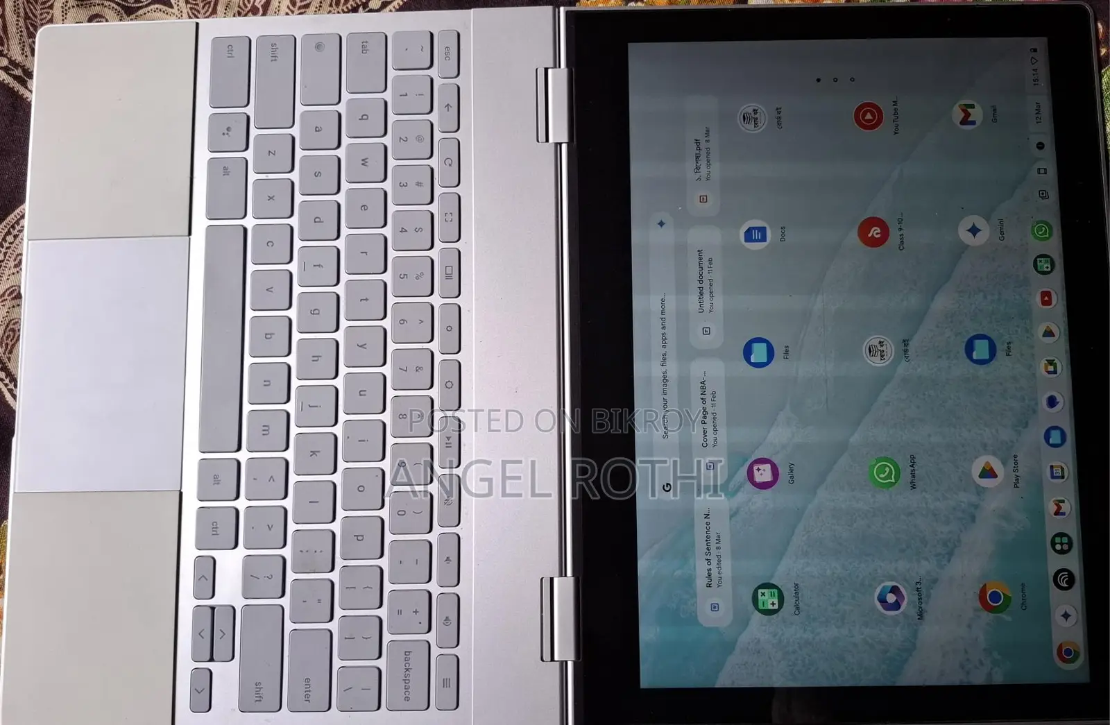 Laptop Google Pixelbook 8GB Intel Core I7 SSD 128GB