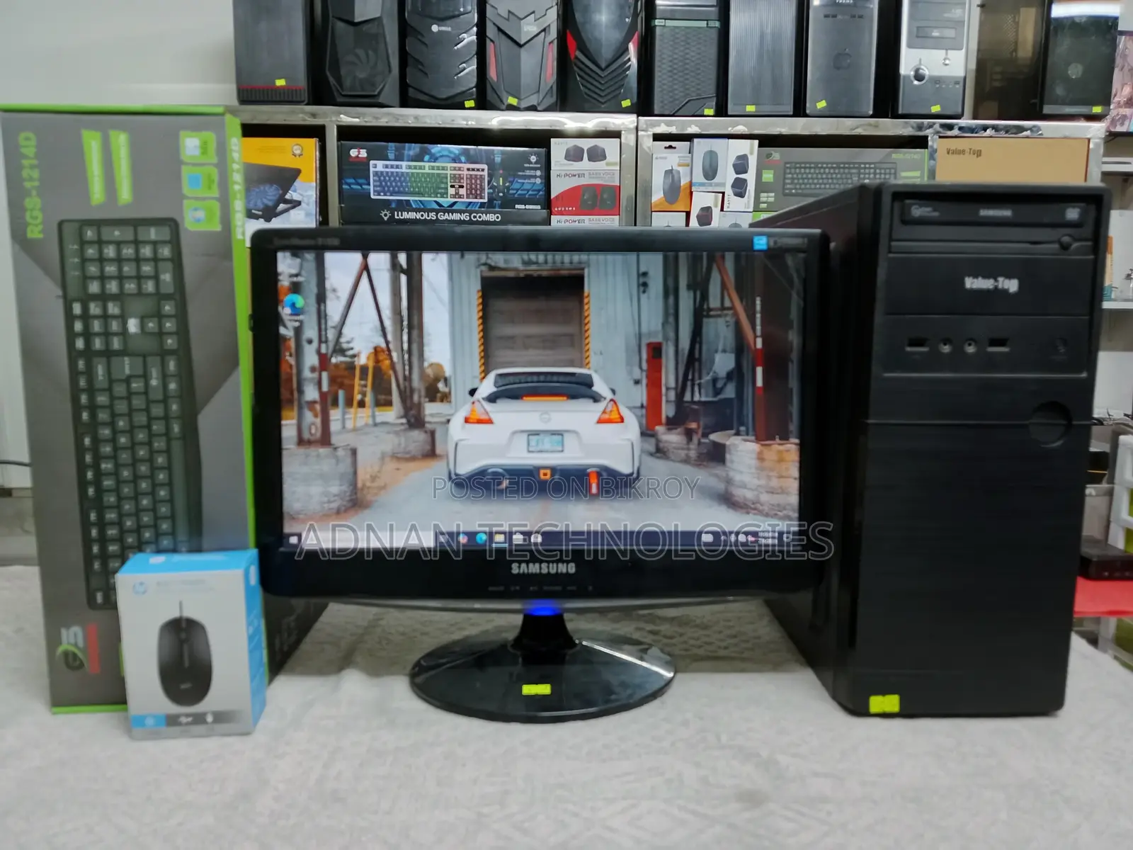Dual Core Desktop Full Setup | Samsung 19″ LED Monitor All