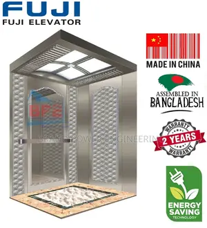 Fuji 450kg Passenger Elevator | 6-Person 6-Stop PM Gearless