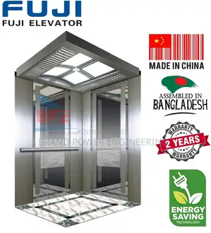 Fuji 450kg Passenger Elevator | 6-Person 6-Stop PM Gearless