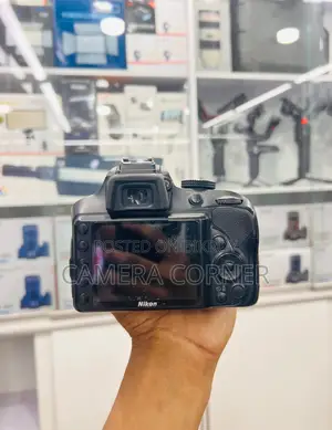 Nikon D-3400 camera with 18-55mm Lens