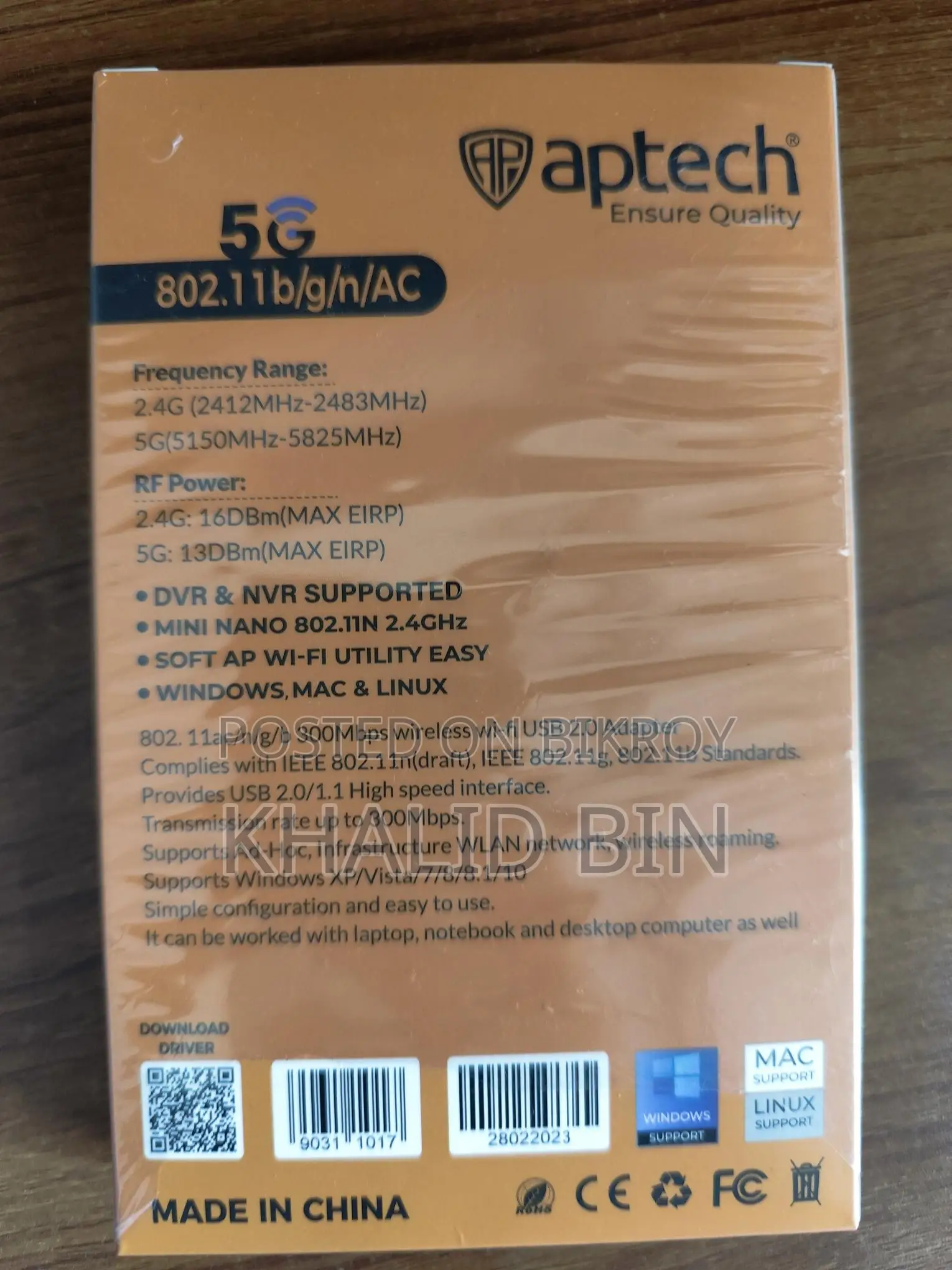 Wifi Adapter For Sell.