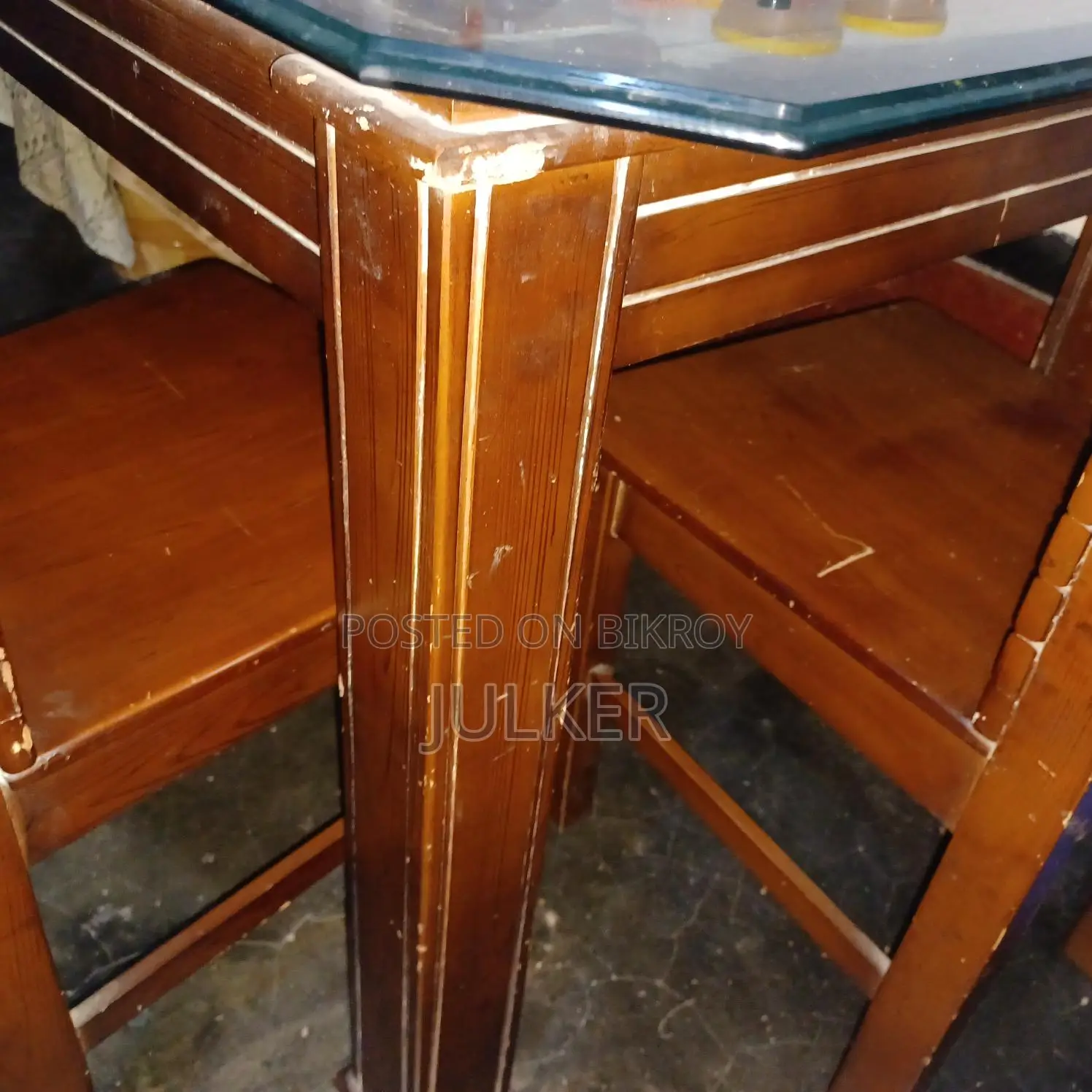 6-Chair MDF Dining Table