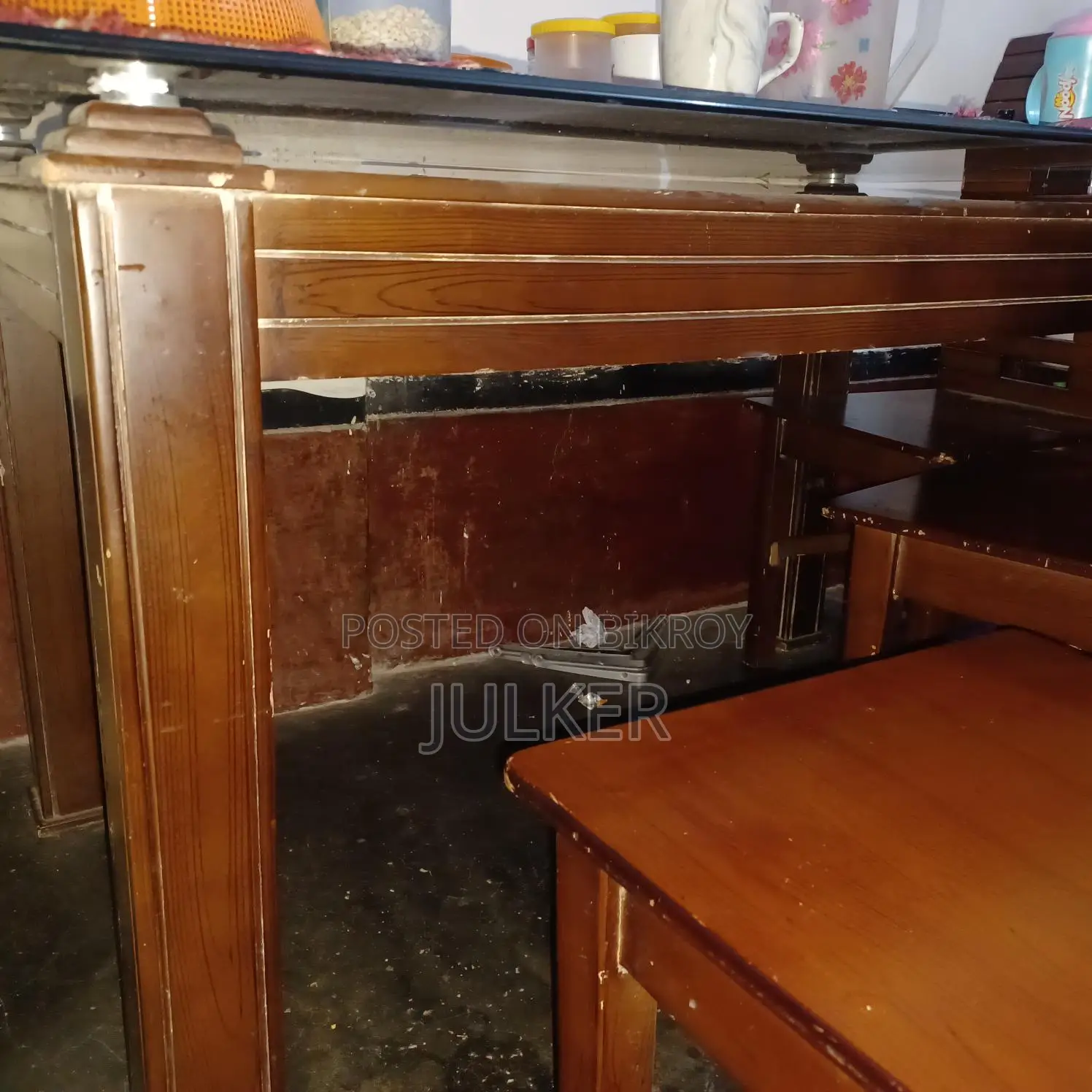 6-Chair MDF Dining Table