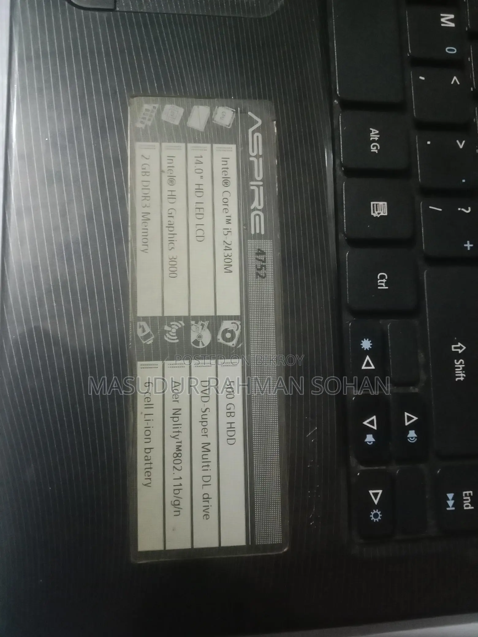 ACER 4752