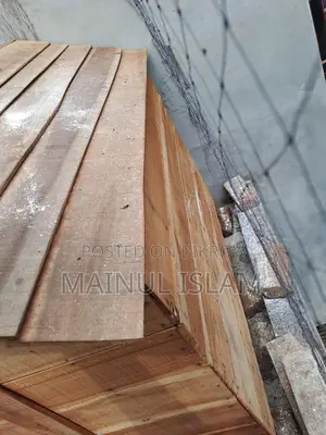 Two-Story Duck/Chicken Coop Made of Original Mahogany Wood