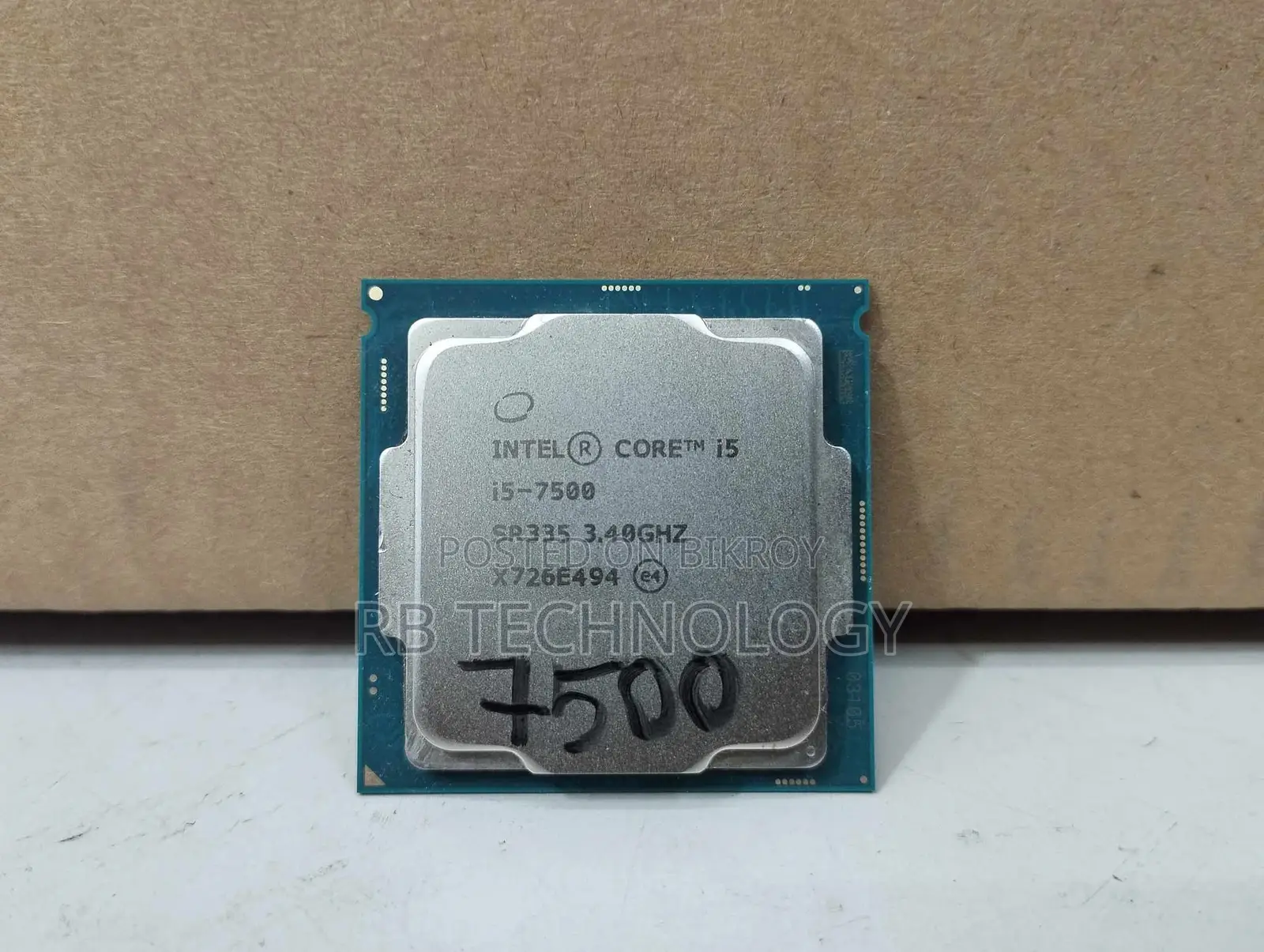 Core I5-7500 Processor 3.40 Ghz ( 7th Gen )